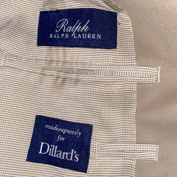 Ralph Lauren blue label wool suit jacket size 44R - Picture 4 of 13